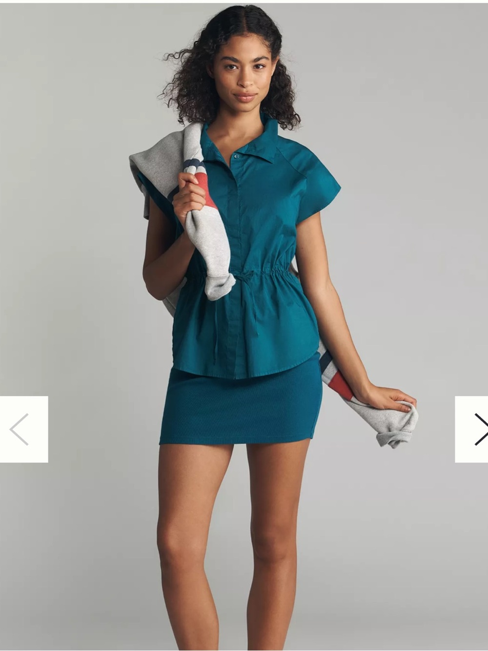 ⚡️NWT⚡️Anthropologie Sundry Sporty Twofer Minidress